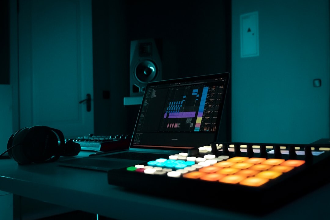 music studio recording